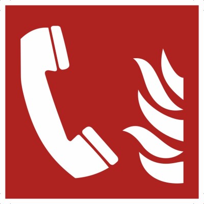 Пожарный телефон / Fire emergency telephone