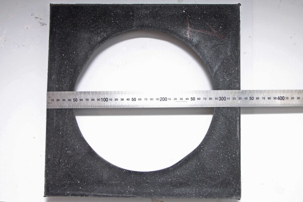 Утяжелитель квадратный для конуса полимерпесчаный (330х330)