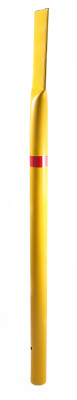 Столбик опознавательный для подземных газопроводов (желтый с красной полосой)